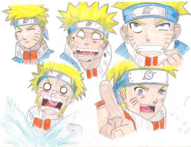 Narutos Faces